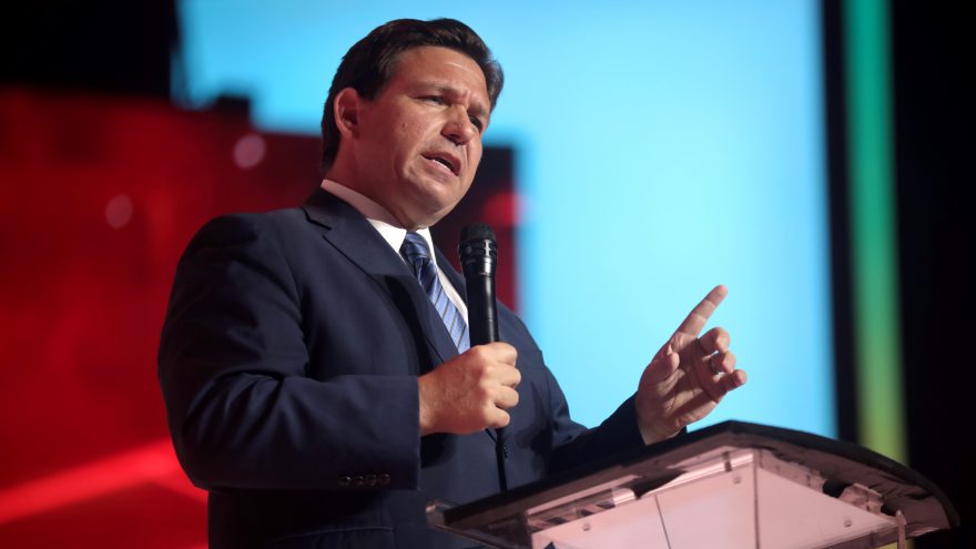 DeSantis Gets Heated In Shouting Match With Heckler: ‘We’re Gonna Stand Up For Our Kids’